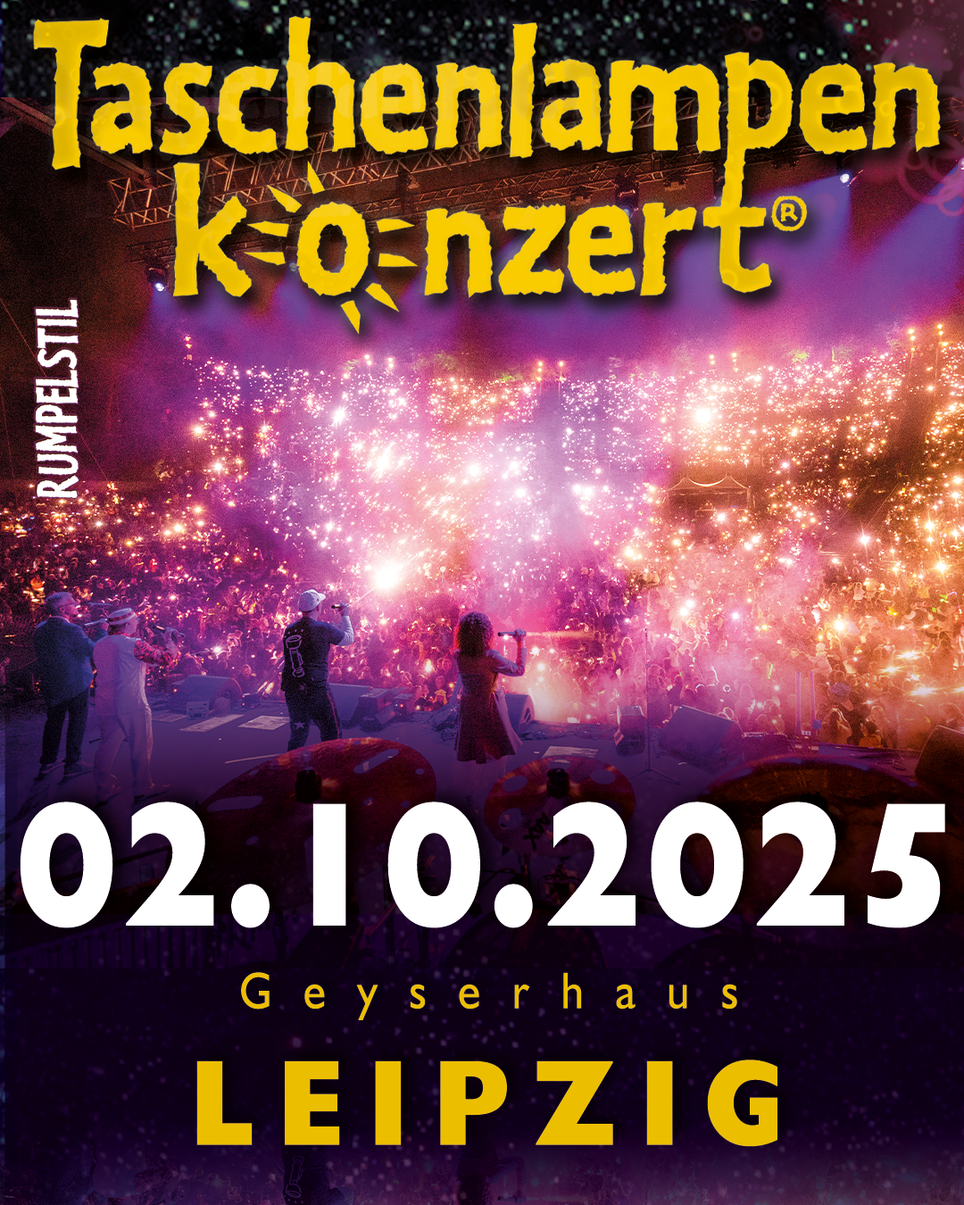 Leipziger Taschenlampenkonzert am 02.10.2025