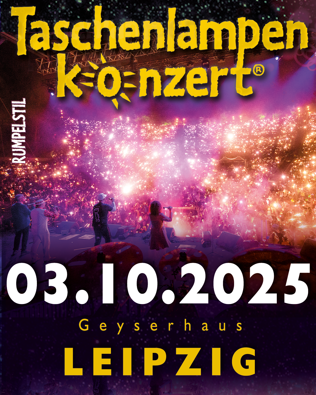 Das Leipziger Taschenlampenkonzert am 03.10.2025