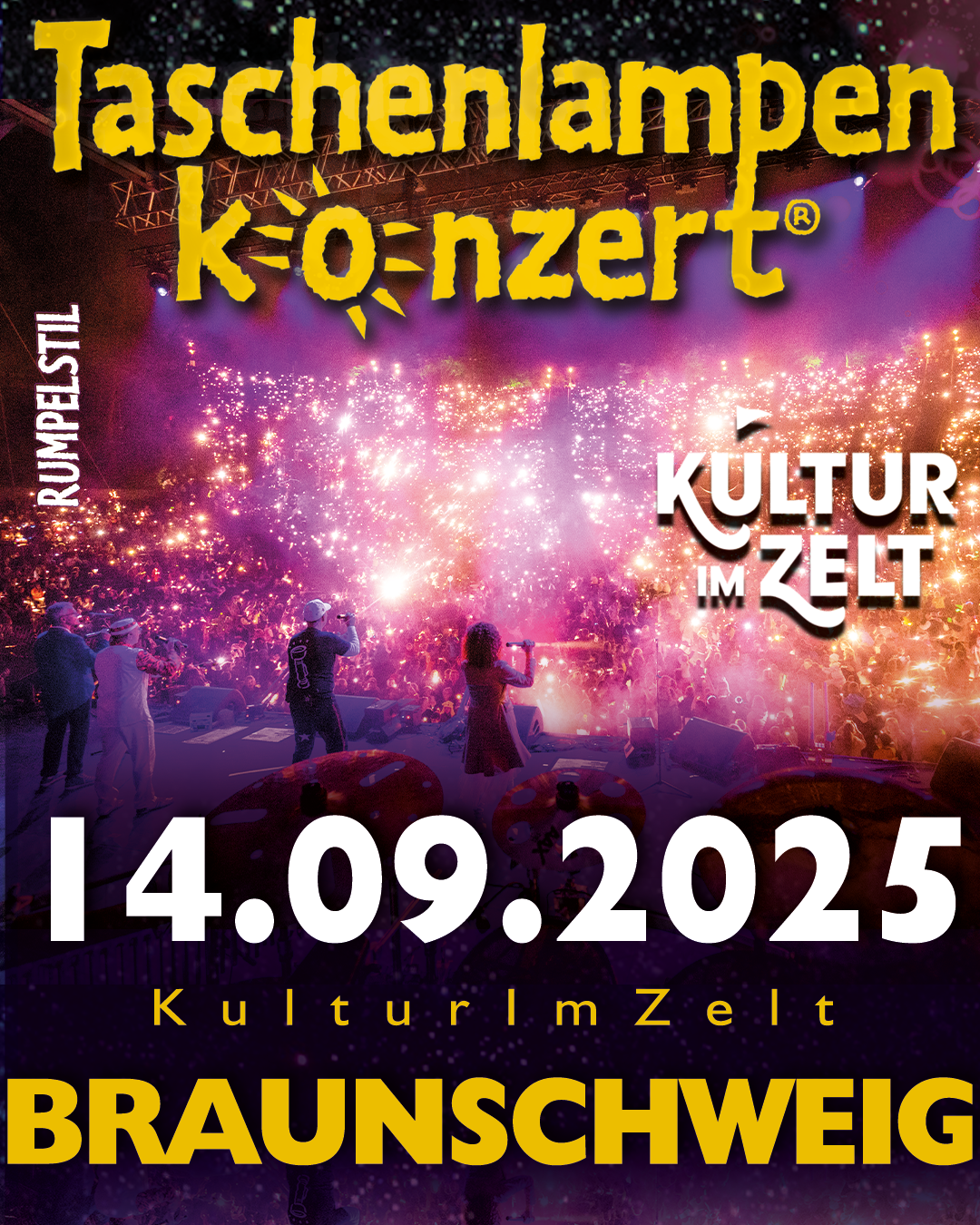 Taschenlampenkonzert im KulturImZelt