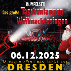 Taschenlampenweihnachtskonzert in Dresden
