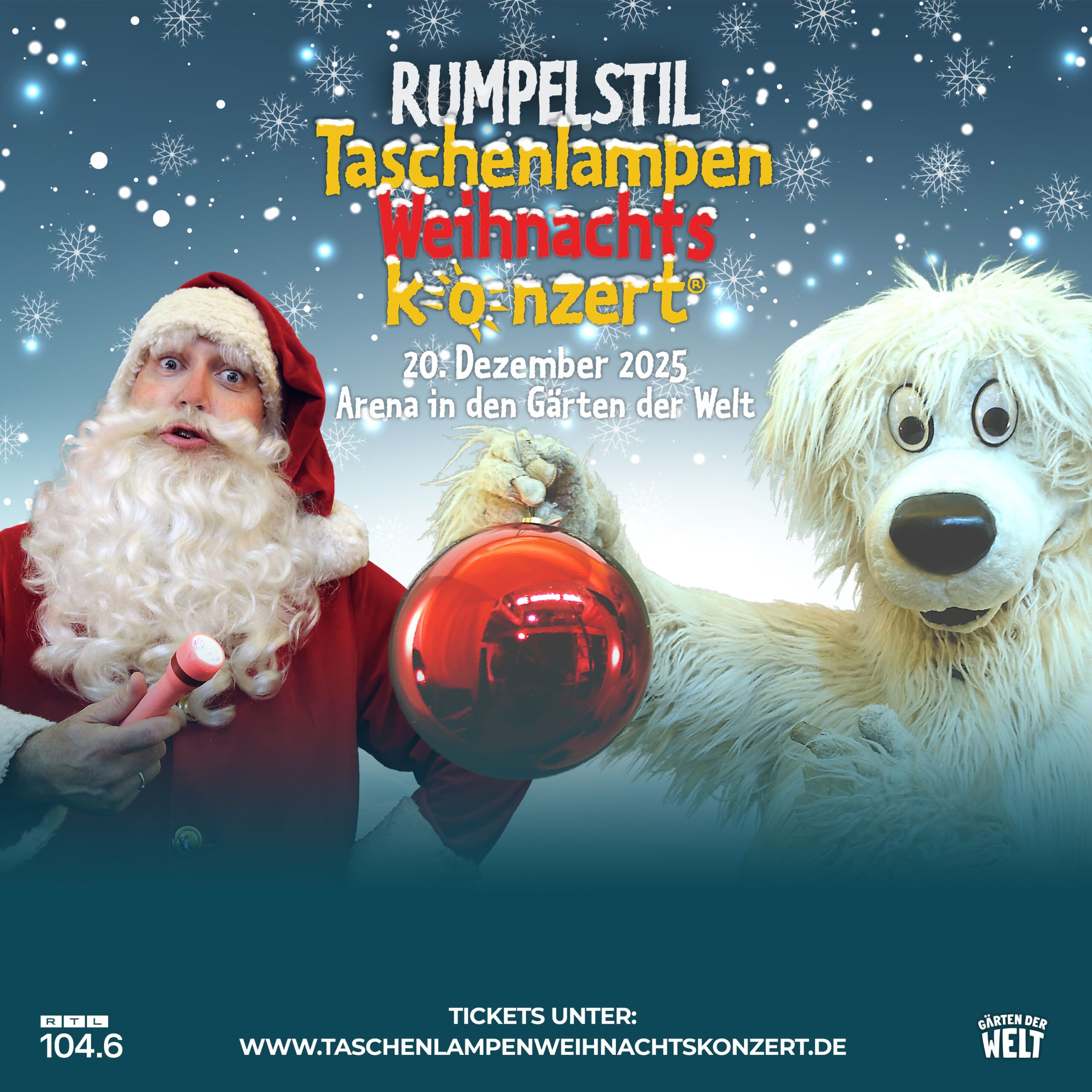 Taschenlampenweihnachtskonzert in Berlin