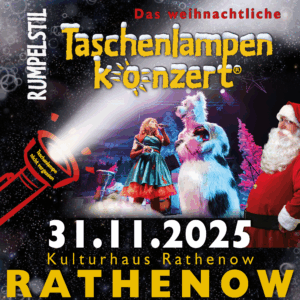 Taschenlampenweihnachtskonzert in Rathenow