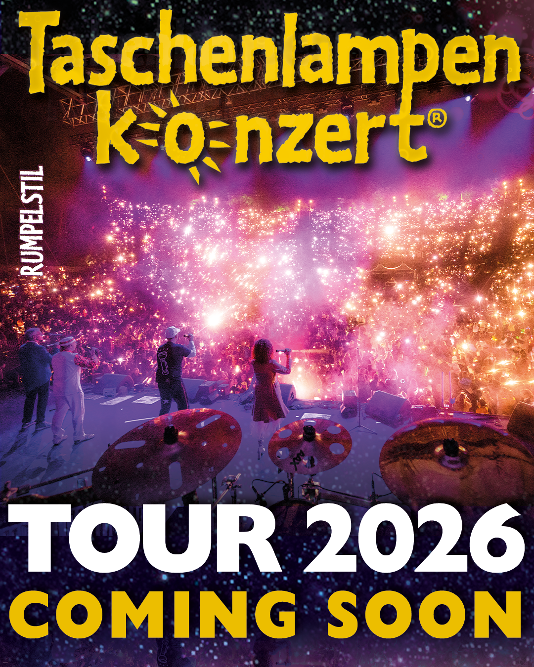 Tour 2026 - Taschenlampenkonzert RUMPELSTIL