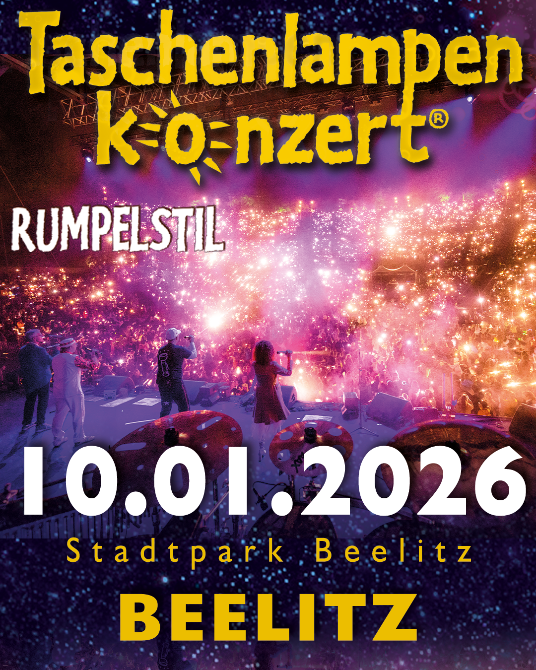 Das Taschenlampenkonzert in Beelitz