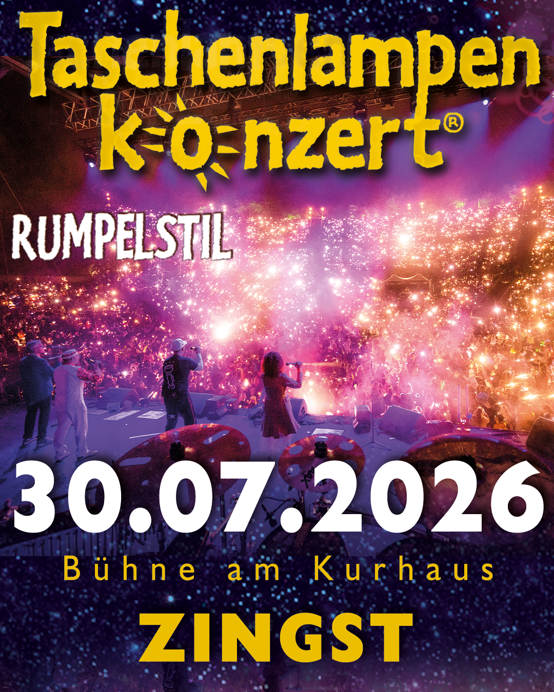 Das Taschenlampenkonzert auf dem Darß - Zingst 2026